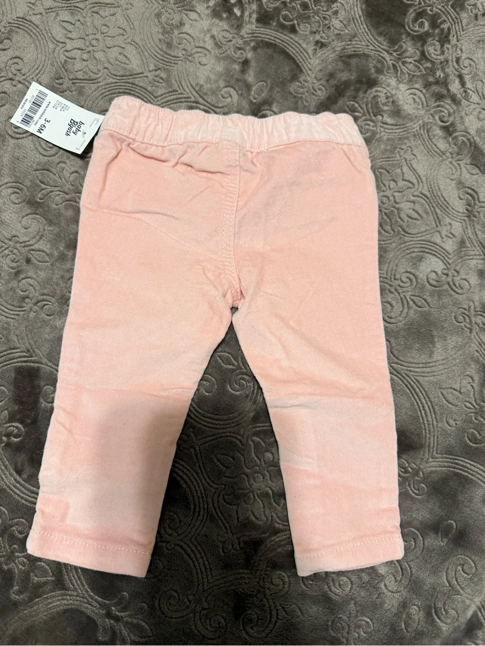 OshKosh B'gosh Pink Velvet Baby Pants 3-6 Months